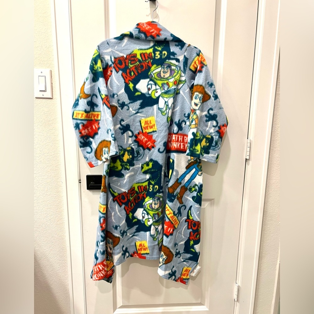 2/$12 💥 EUC (OS) Disney Pixar Toy Story Kids Youth Snuggie Robe Blanket (1222)
